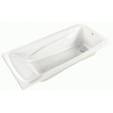 Ванна акриловая  Melodia della vita Hard Rock белая 180х80 см MBHR00318080